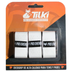 Overgrip Tilki Pro Blanco Perforado x3