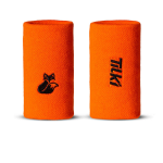 Muñequera Larga Algodón Pro Terry Interior Tilki Naranja/Negra