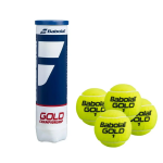 Tarro de Pelotas Tenis Babolat Gold 1 Championship x4