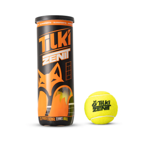 Tarro de Pelotas Tenis Tilki Zenit x3