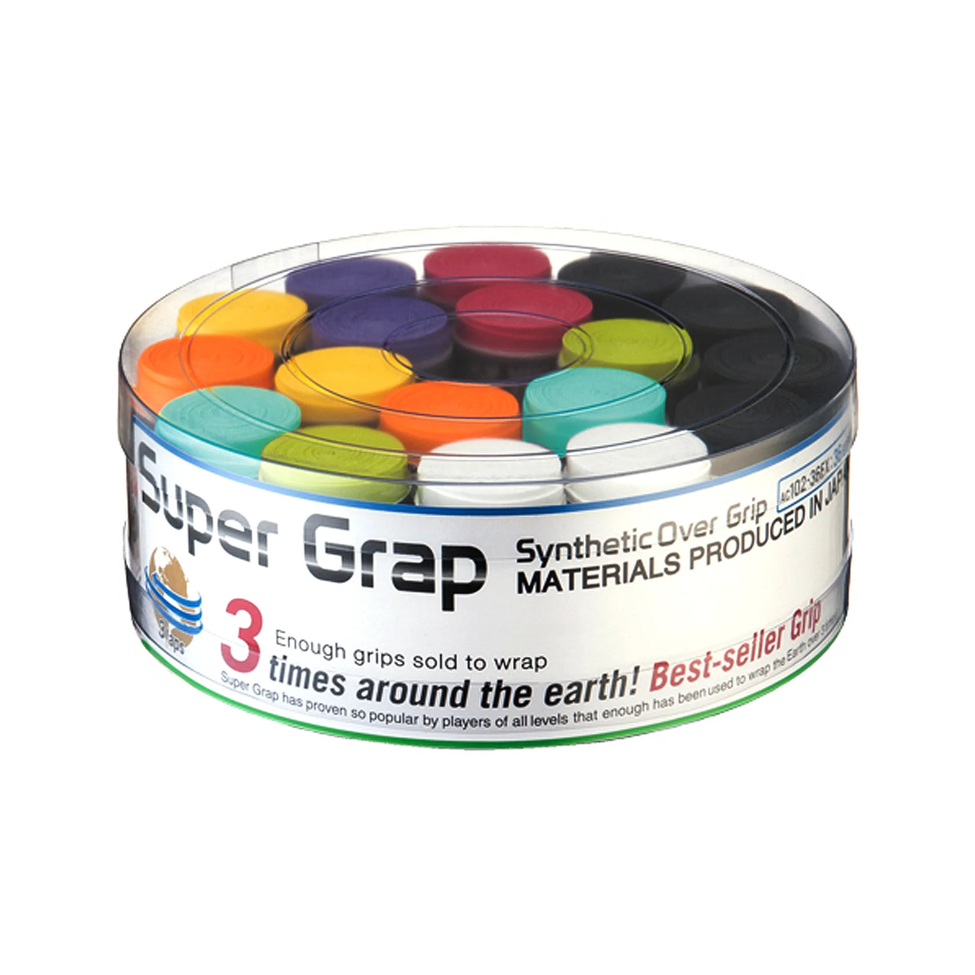3275 Overgrip Yonex Super Grap x36 Multicolor - Imagen 1