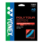 Set Cuerda Tenis Poly Tour Spin 1.25/16L Azul