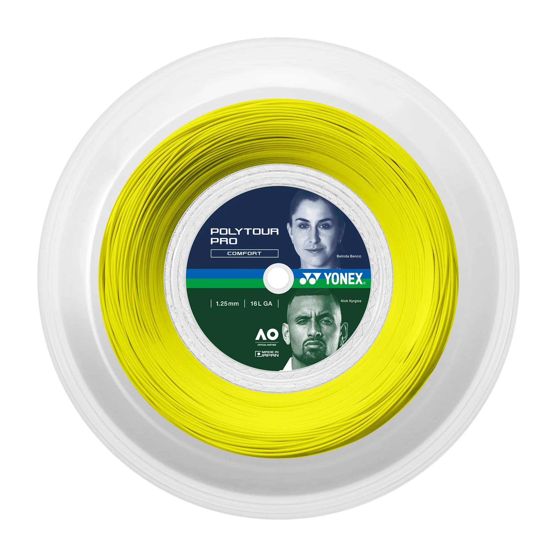 Polytour_Pro1.25_amarillo_rollo_e5a42454-e882-42bb-aa12-d1b20755dfa7 Rollo Cuerda Tenis Poly Tour Pro 1.25/16 Amarillo - Imagen 1